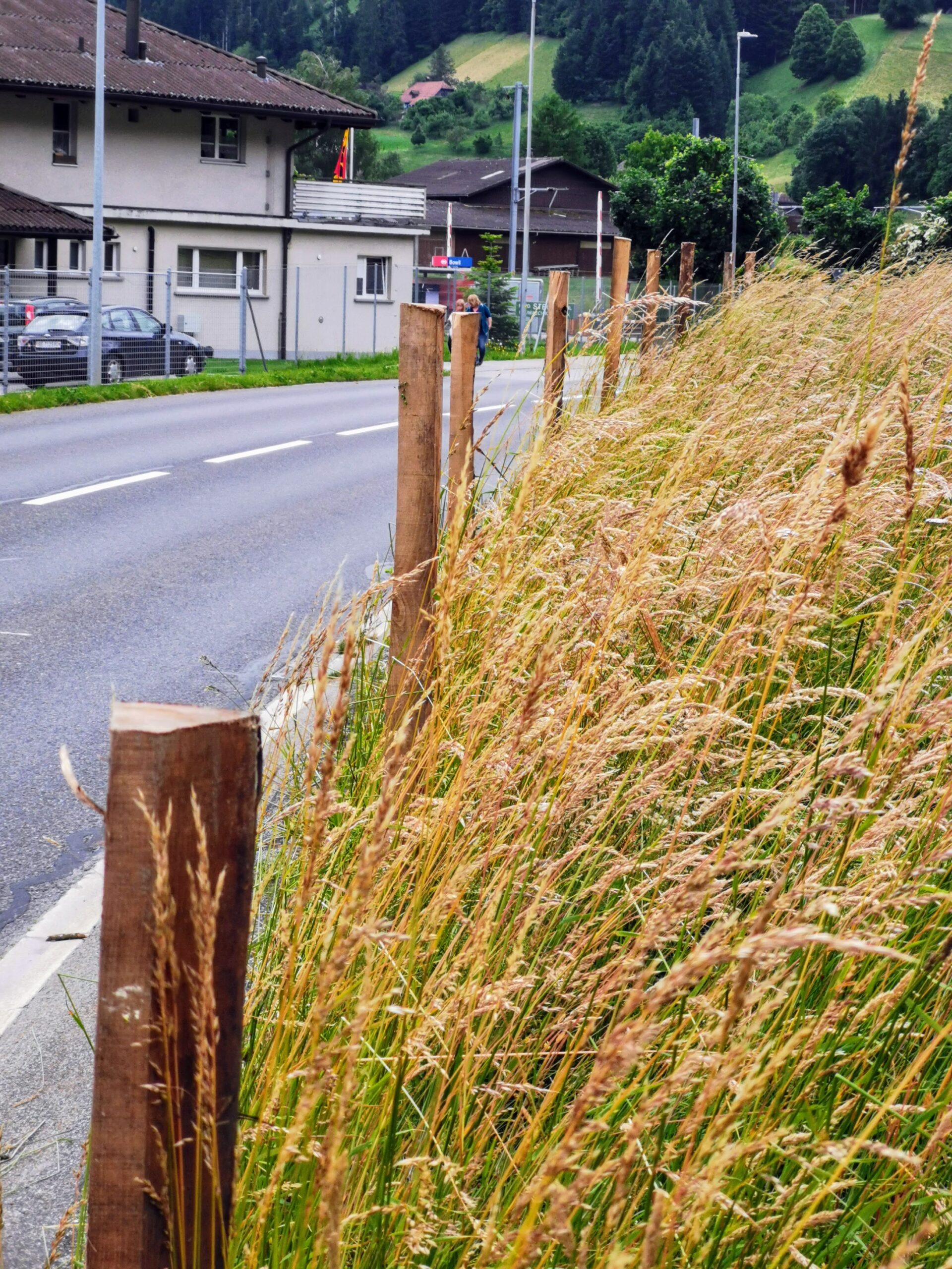 In Bowil entsteht ein neuer Zaun