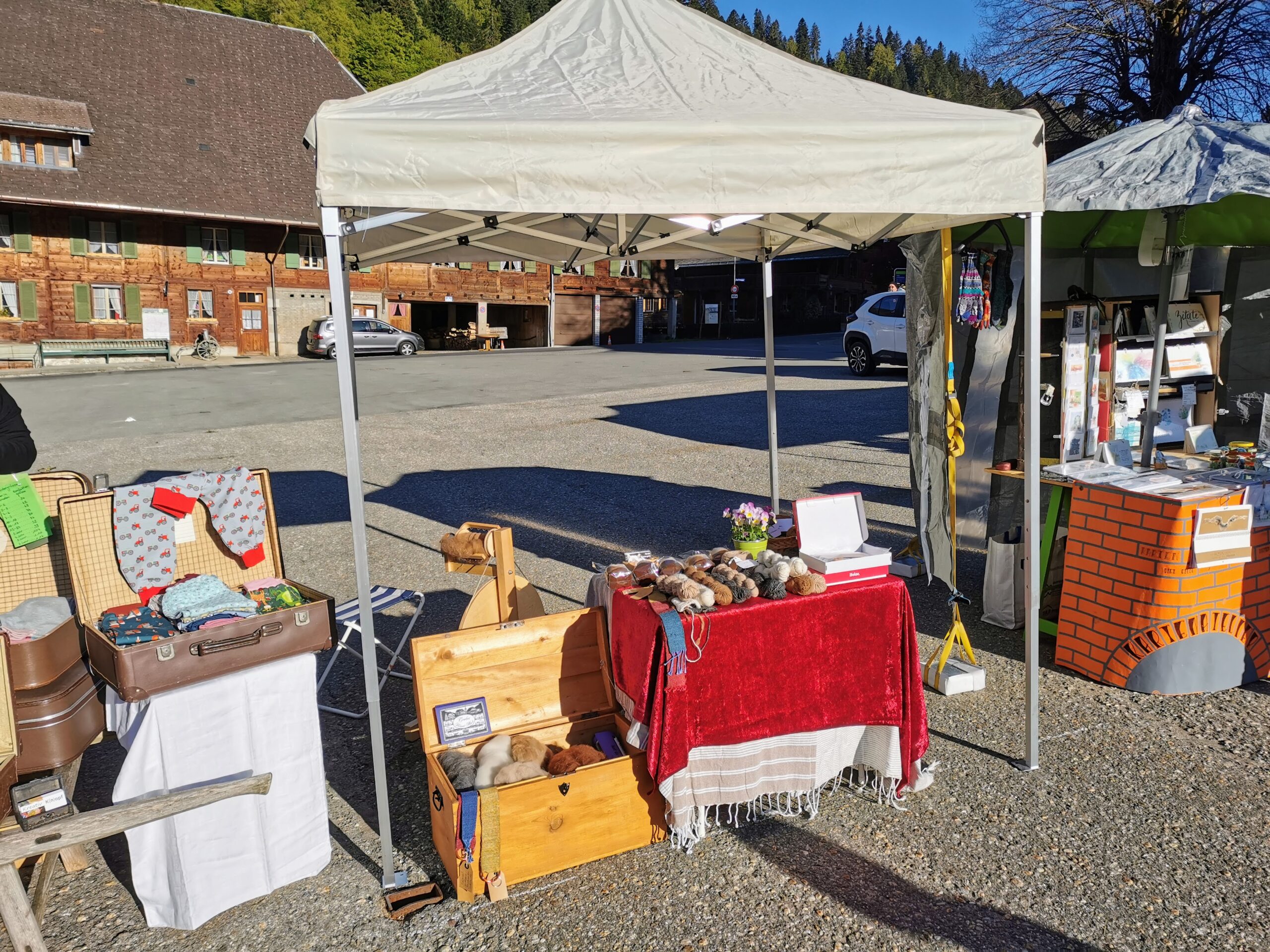 Am Heimatmärit in Trub