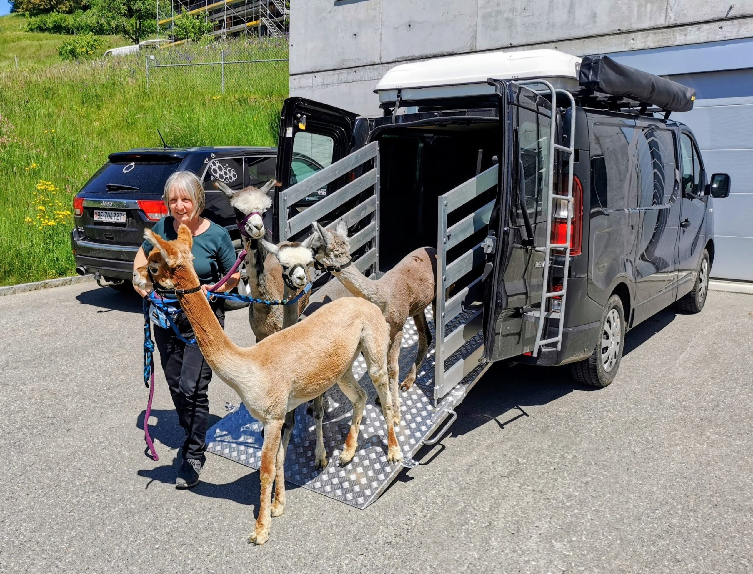 Ein Nasenkuss für alte Menschen